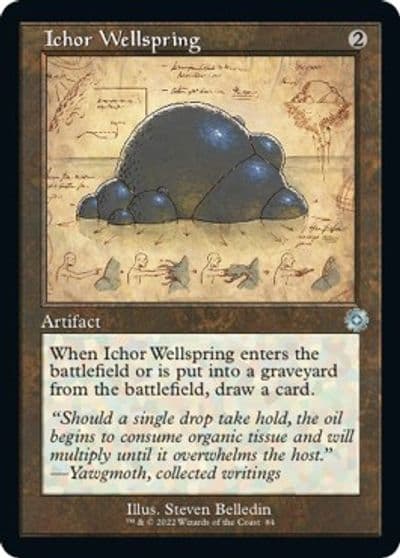Ichor Wellspring Schematic The Brothers' War: Retro Frame Artifacts Magic card