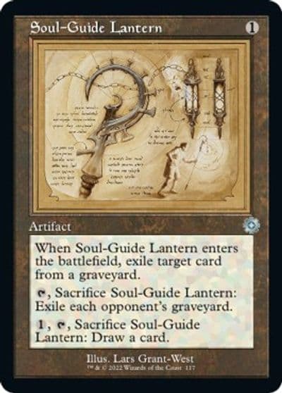 Soul Guide Lantern Schematic The Brothers' War: Retro Frame Artifacts Magic card