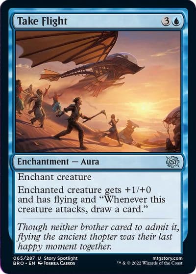 Take Flight The Brothers' War Magic card