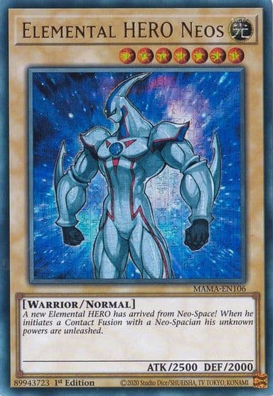 Elemental HERO Neos Ultra Pharaohs Rare Magnificent Mavens Yu-Gi-Oh! card