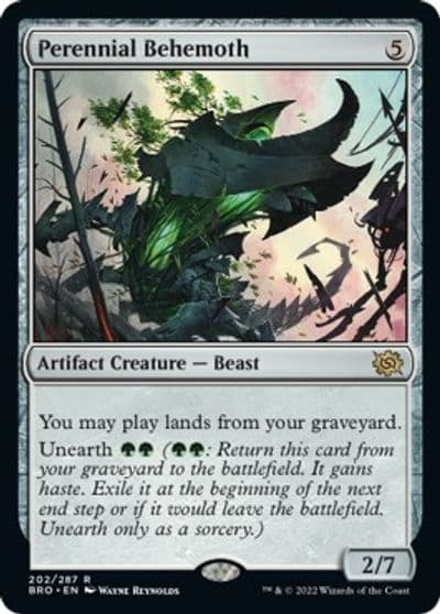 Perennial Behemoth The Brothers' War Magic card