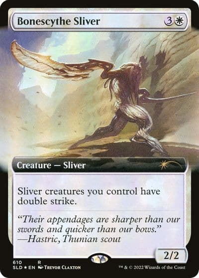 Bonescythe Sliver Extended Art Secret Lair Drop Series Magic card