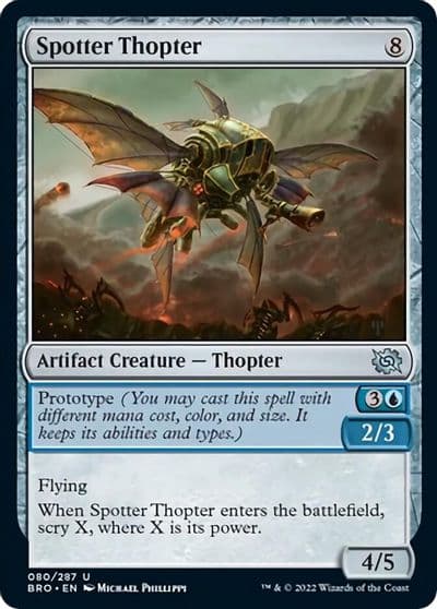Spotter Thopter The Brothers' War Magic card