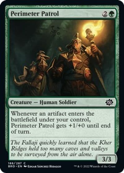 Perimeter Patrol The Brothers' War Magic card
