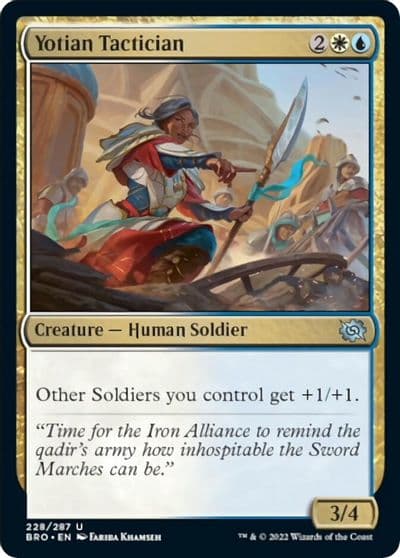 Yotian Tactician The Brothers' War Magic card