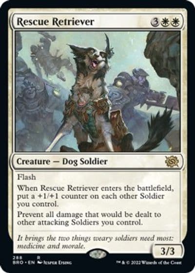 Rescue Retriever The Brothers' War Magic card
