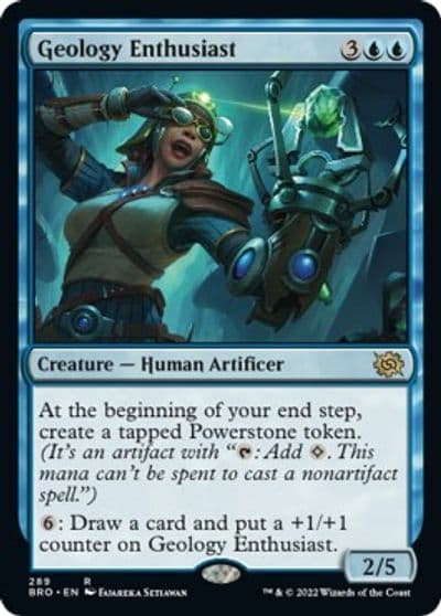 Geology Enthusiast The Brothers' War Magic card