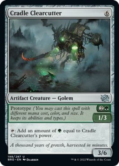 Cradle Clearcutter The Brothers' War Magic card