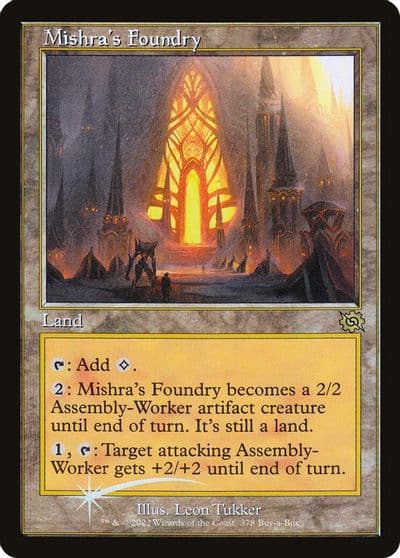 Mishras Foundry Buy-A-Box Promos Magic card