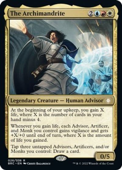 The Archimandrite Commander: The Brothers' War Magic card