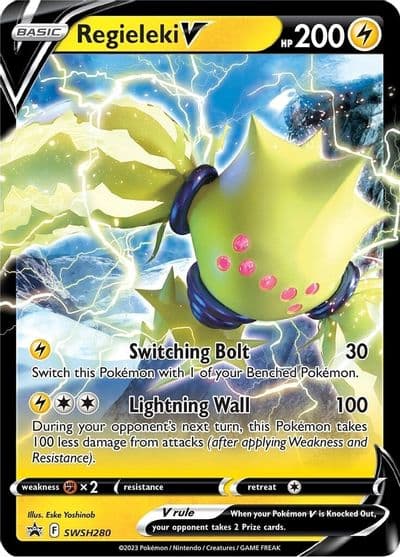 Regieleki V - SWSH280 SWSH: Sword & Shield Promo Cards Pokemon card