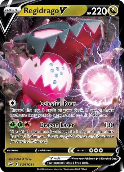 Regidrago V - SWSH281 SWSH: Sword & Shield Promo Cards Pokemon card