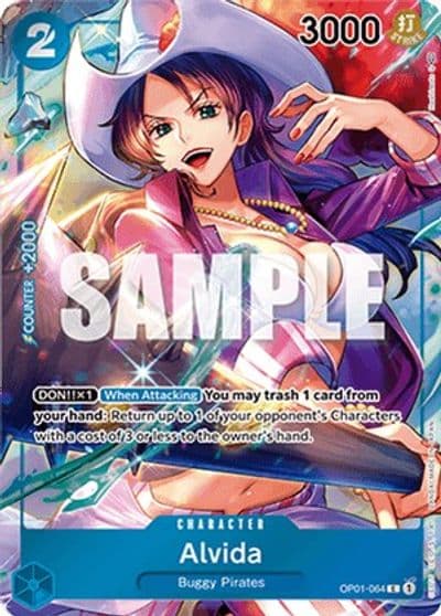 Alvida Box Topper Romance Dawn One Piece card