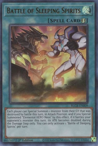 Battle of Sleeping Spirits Battles of Legend: Crystal Revenge Yu-Gi-Oh! card