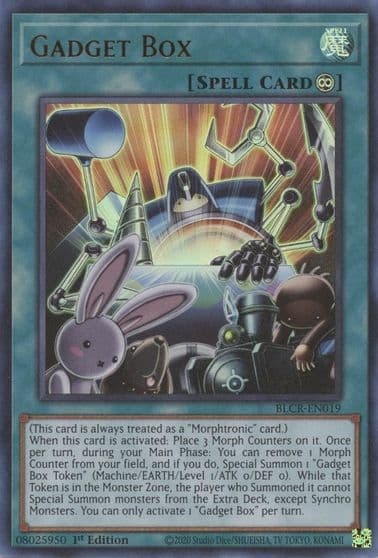 Gadget Box Battles of Legend: Crystal Revenge Yu-Gi-Oh! card