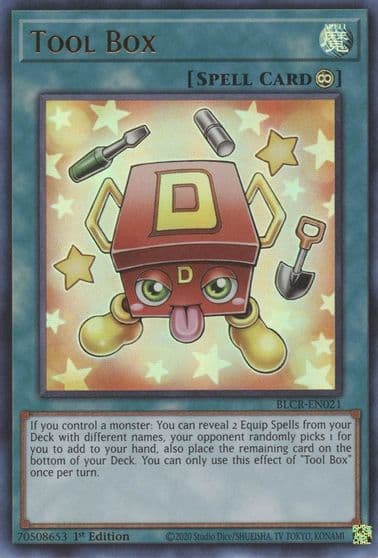Tool Box Battles of Legend: Crystal Revenge Yu-Gi-Oh! card