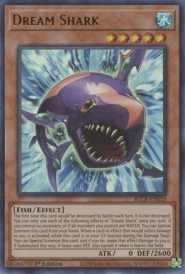 Dream Shark Battles of Legend: Crystal Revenge Yu-Gi-Oh! card