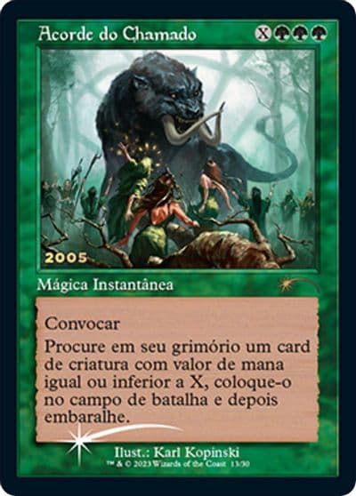 Chord of Calling PT Exclusive 30th Anniversary Promos Magic card