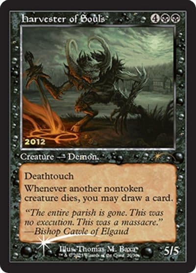 Harvester of Souls 30th Anniversary Promos Magic card