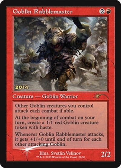 Goblin Rabblemaster 30th Anniversary Promos Magic card