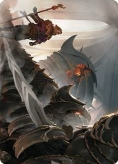 Mass Production Art Card Art Series: The Brothers' War Magic card