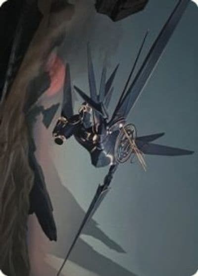 Steel Seraph Art Card Art Series: The Brothers' War Magic card