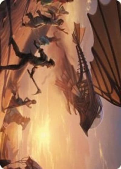 Take Flight Art Card Art Series: The Brothers' War Magic card