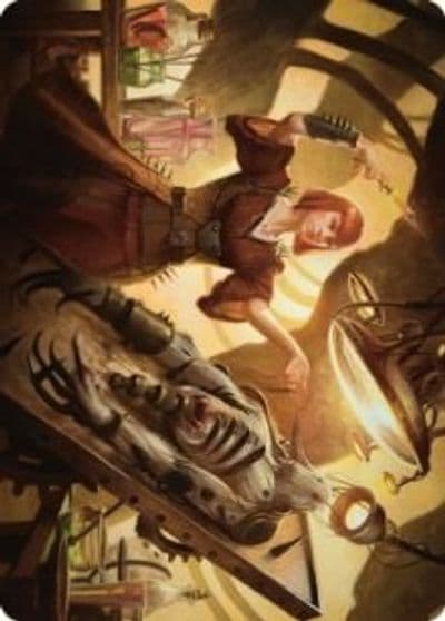 Ashnod Flesh Mechanist Art Card Art Series: The Brothers' War Magic card