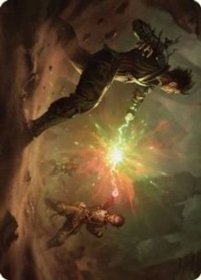 Brotherhoods End Art Card Art Series: The Brothers' War Magic card