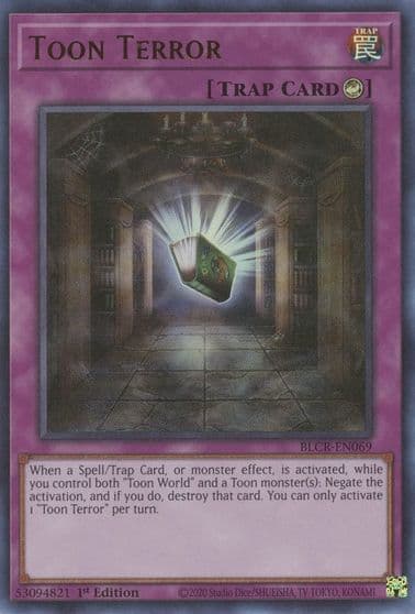 Toon Terror Battles of Legend: Crystal Revenge Yu-Gi-Oh! card