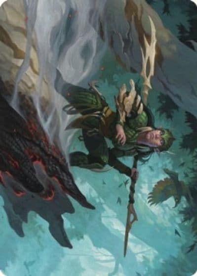 Gwenna Eyes of Gaea Art Card Art Series: The Brothers' War Magic card