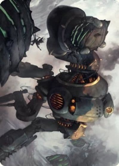 Rust Goliath Art Card Art Series: The Brothers' War Magic card