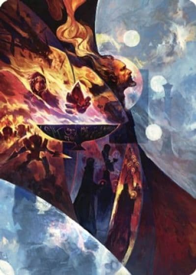 Urzas Command Art Card Art Series: The Brothers' War Magic card