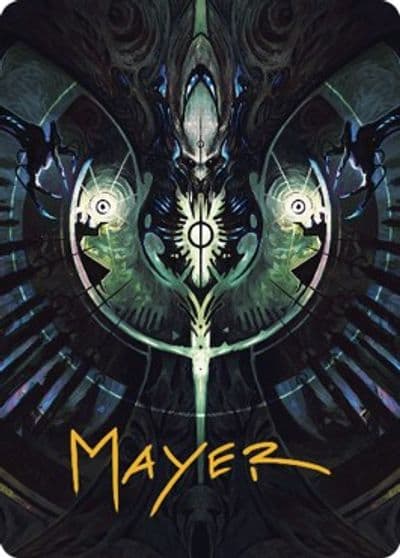 Gixs Command Art Card Gold Stamped Signature Art Series: The Brothers' War Magic card