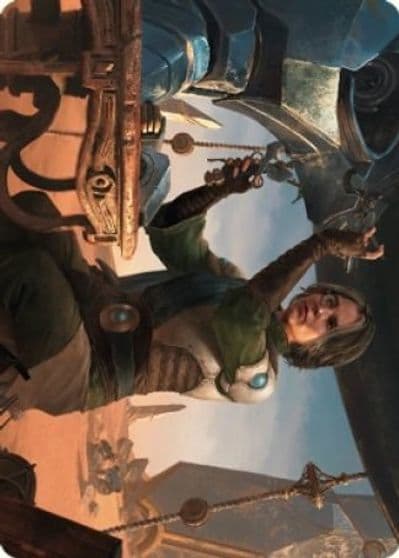 Tocasia Dig Site Mentor Art Card Art Series: The Brothers' War Magic card