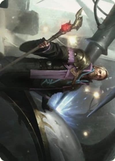 Urza Prince of Kroog Art Card Art Series: The Brothers' War Magic card
