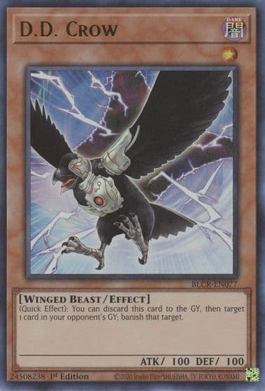 DD Crow Battles of Legend: Crystal Revenge Yu-Gi-Oh! card