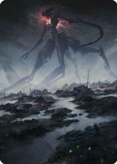 Swamp 50 Art Card Art Series: The Brothers' War Magic card