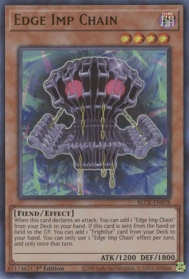 Edge Imp Chain Battles of Legend: Crystal Revenge Yu-Gi-Oh! card