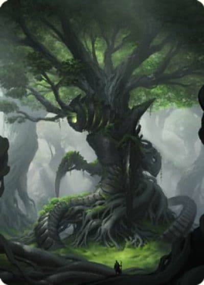Forest Art Card Art Series: The Brothers' War Magic card