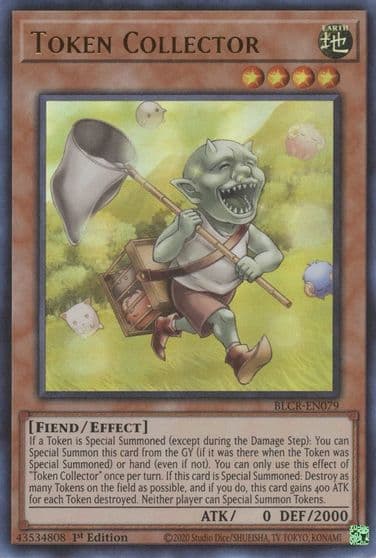 Token Collector Battles of Legend: Crystal Revenge Yu-Gi-Oh! card