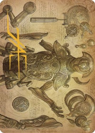 Foundry Inspector Art Card Gold Stamped Signature Art Series: The Brothers' War Magic card