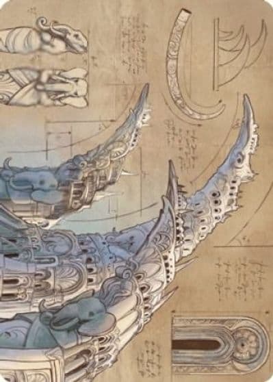 Ivory Tower Art Card Art Series: The Brothers' War Magic card