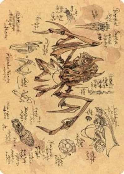 Scrap Trawler Art Card Art Series: The Brothers' War Magic card