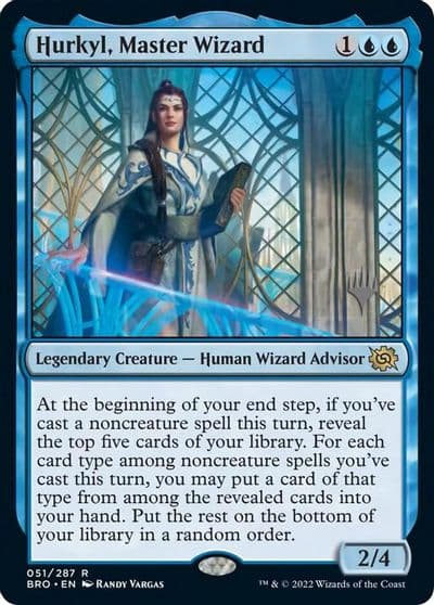 Hurkyl Master Wizard Promo Pack: The Brothers' War Magic card