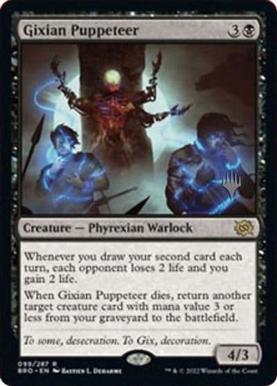 Gixian Puppeteer Promo Pack: The Brothers' War Magic card