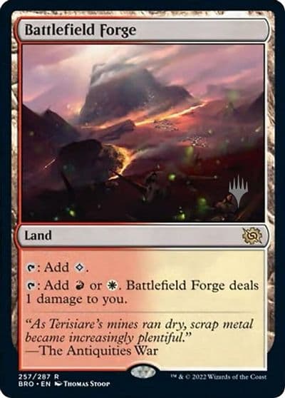 Battlefield Forge Promo Pack: The Brothers' War Magic card