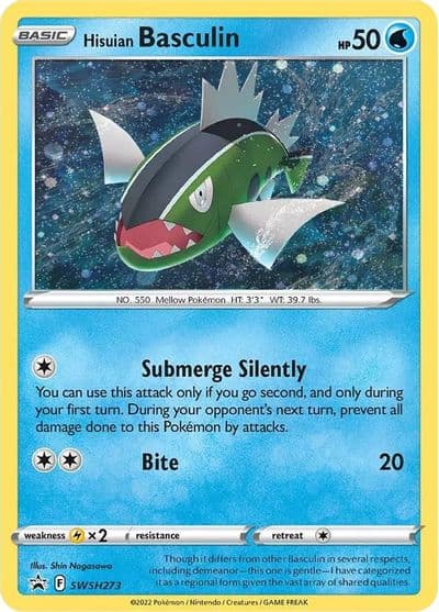 Hisuian Basculin - SWSH273 SWSH: Sword & Shield Promo Cards Pokemon card