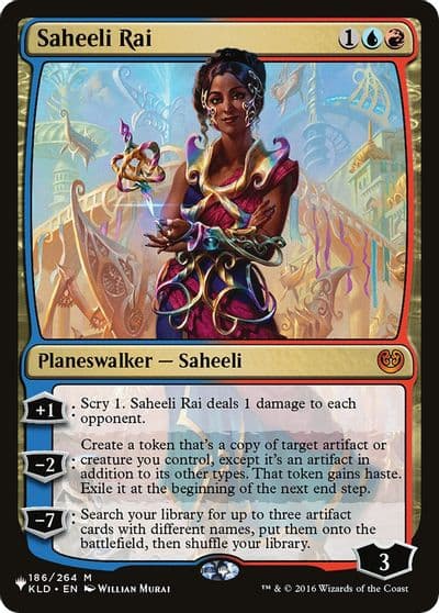 Saheeli Rai The List Reprints Magic card