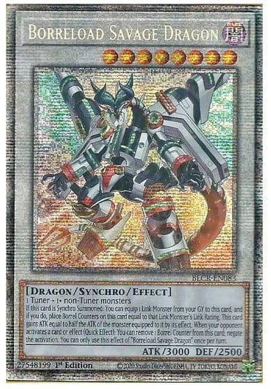 Borreload Savage Dragon Starlight Rare Battles of Legend: Crystal Revenge Yu-Gi-Oh! card